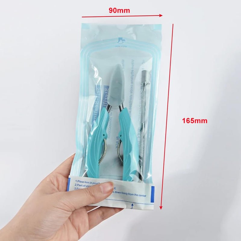 Sterilization bags, self-sealing sterilization bags, closure sterilization bags, disposable sterilization bags, disposable sterilization bags, dental self-sealing sterilization bags