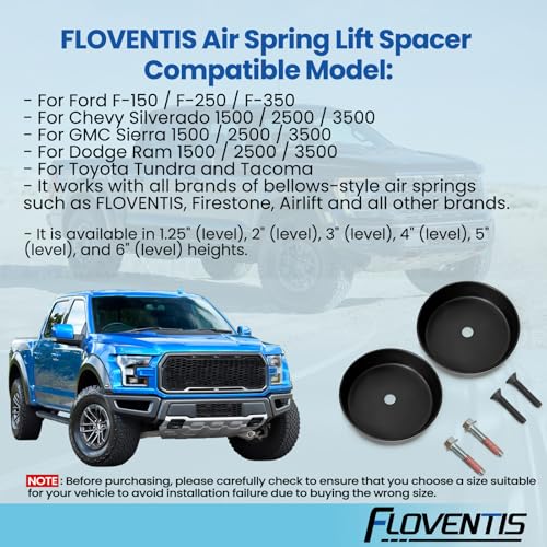 1.25" Straight Air Helper Spring Spacer for Trucks 7X1267 1.25inch