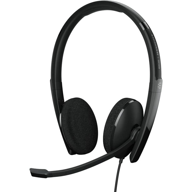 EPOS Adapt 160 USB II - Wired, Double-Sided, UC Optimized Headset with USB Connectivity - Superior Stereo Sound - Enhanced Comfort - Call Control - Black Universal On ear