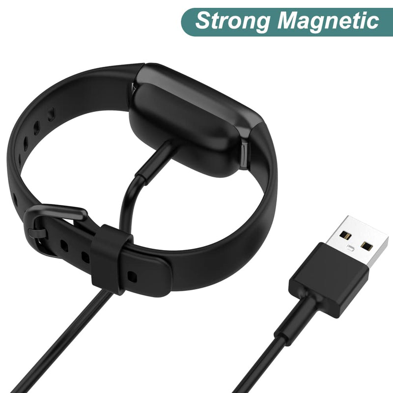 Kissmart Charger for Fitbit Luxe/Charge 6/Charge 5, Replacement Charging Cable Cord for Fitbit Charge 6/Charge 5/Luxe [3.3ft/1m] 1
