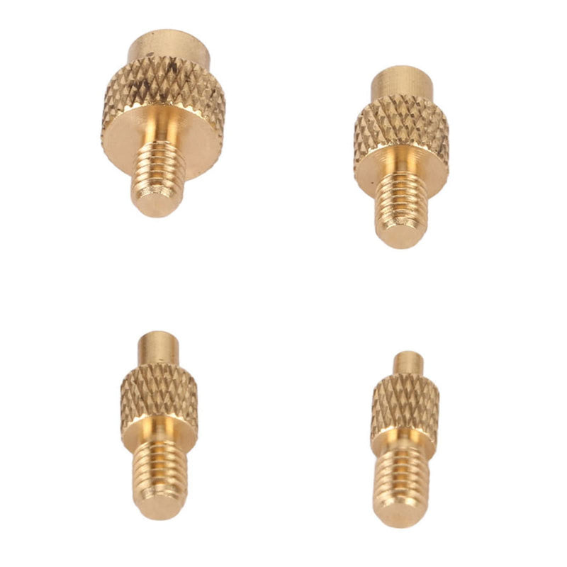 Heat Set Insert Tips, M2 M2.5 M3 M4 M5 M6 1/4 Inch M8 936 Universal Soldering Iron Tips Soldering Tips Brass Contact Face to Face Easy to Use 3D Printed Parts