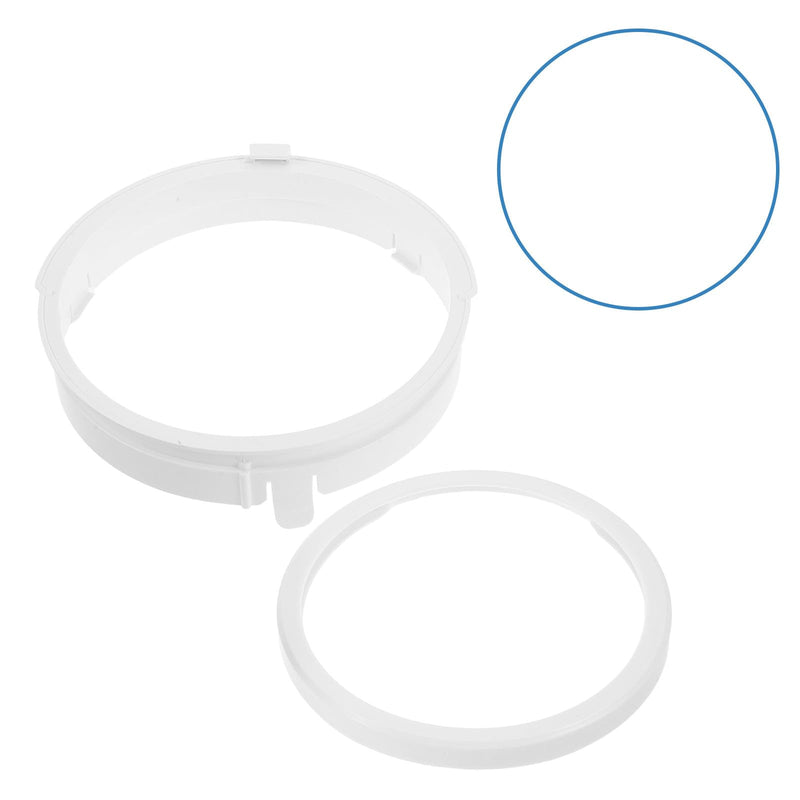 Abaodam Connection adaptor, perfect fit hose adapter | For mobile air conditioning 35, 6.6 inch exhaust coupling with 150 mm locking ring for air conditioners