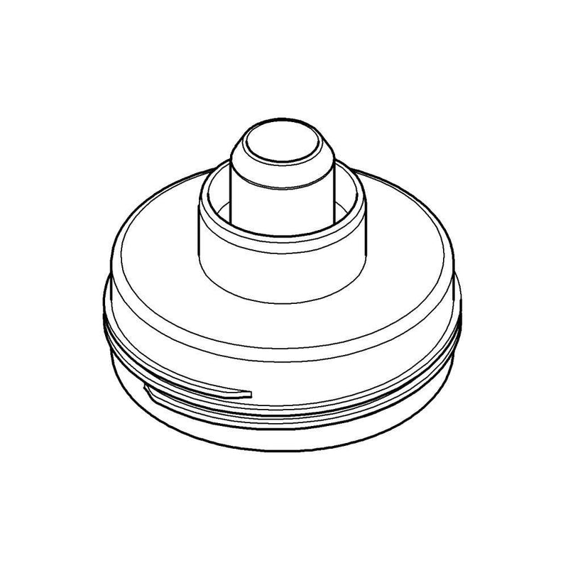 GROHE 40694000 Cleaning Cartridge Adapter - Blue Adaptor