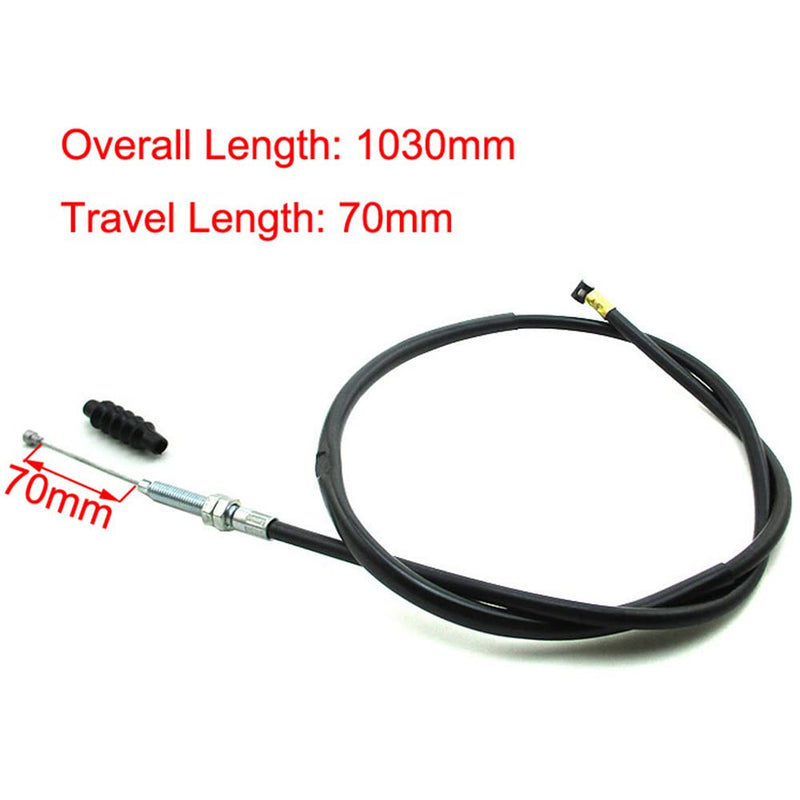 44.5" 1030mm Clutch Cable For Zongshen 190cc Pit Dirt Bike Chinese 125cc 140cc 150cc WPB Orion M2R Lucky MX Thumpstar Explorer Braaap Atomik