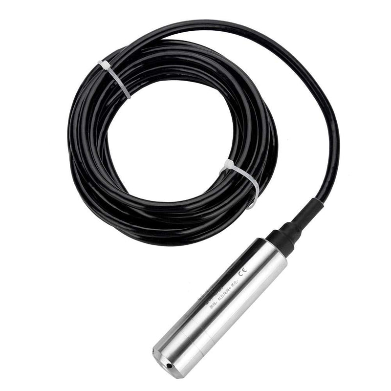 DC24V 4-20mA liquid level sensor, insertion water level sensors, anti-bending 0-5m range depth input liquid level transmitter