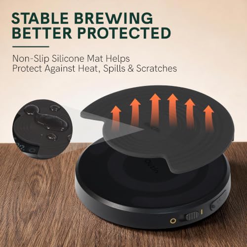 OutIn Claro Portable Coffee Scale, Timer Function, Rechargeable