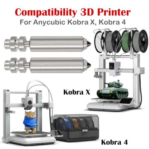 0.6 mm Kobra X Nozzle, Nozzle Cleaner, Silicone Sock for Anycubic Kobra X