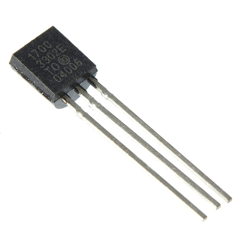 PENGLIN 10pcs MCP1700 MCP1700 LDO Linear Voltage Regulator Fixed Output Voltage 3.3V Through Hole TO-92
