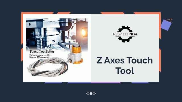 CNC Automatic Tool Sensor Gauge Z Axis Tool Setter DC 24V 4 Wires Normally Closed with Cable Strong Magnetic Base Carbide Contact Probe Sealed Design Dustproof Waterproof for CNC Router