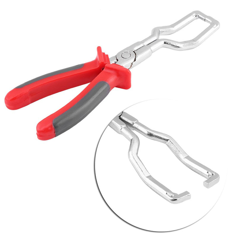 Keenso Car Fuel Line Pliers, 45# Steel Fuel Line Fuel Hose Inline Fuel Filter Clamp Removal Tool