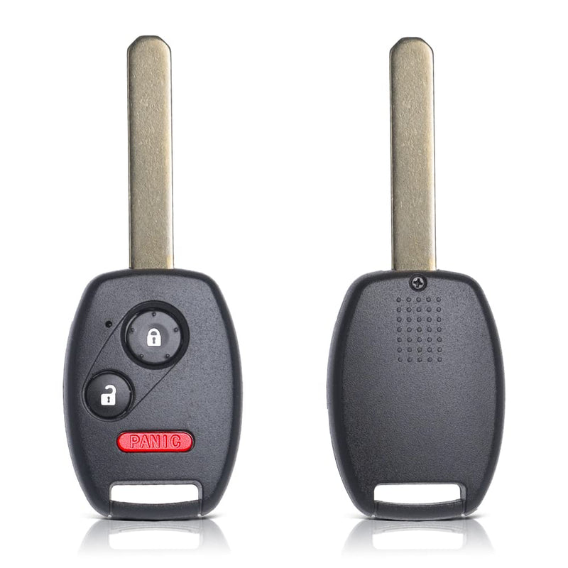 Key Fob Remote Replacement Fits Honda CR-V 2007 2008 2009 2010 2011 2012 2013/CR-Z 2011- 2014 2015/Fit/Insight/Accord Coupe/Crosstour MLBHLIK-1T Keyless Entry Remote Control 35111-SWA-306(Pack of 2)