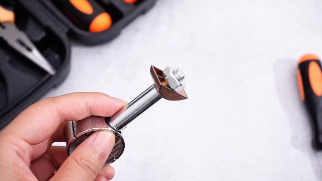 Shimeyao 8 Pcs Countertop Connector Bolts, Miter Bolt Kit with Hex Wrench