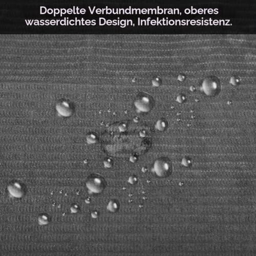 Dental Bib Tattoo Manicure Underlay 3 Layers Disposable Paper Tablecloth | Pack of 50, waterproof accessories. 45 x 33 cm, black