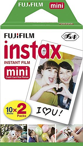 Fujifilm INSTAX Mini Instant Film 2 Pack = 20 Sheets (White) for Fujifilm Mini 8 & Mini 9 Cameras, Model:4332059078