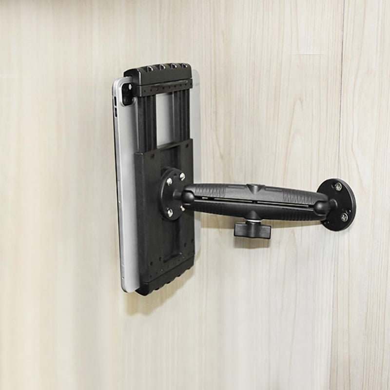 Strg 1'' Ball Mount with Aluminum Alloy Round Plate, Universal Electronic Device Mounting Ball Base with AMPS Holes Compatible with RAM Mount and All 1 Inch/B Size/ 25MM Ball Double Socket Arms Base Diameter: 63mm