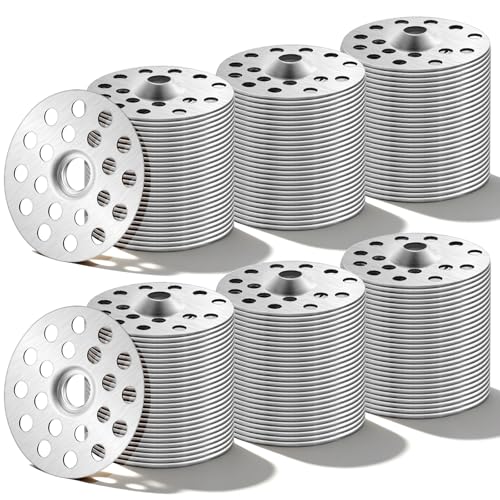 1000 Pcs Plaster Washers, Metal Washers for Screws, Plaster Repair Rings Profile Washer Flat Washer for Foam Board Fasteners