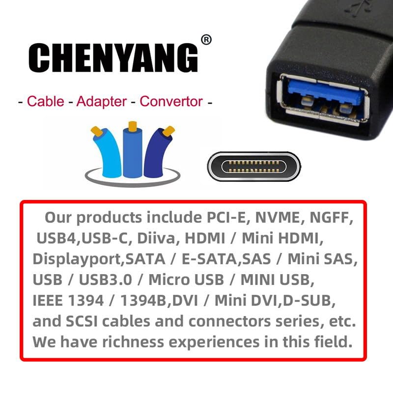 ChenYang 4 Port PCI-E 1X to 4 USB 3.0 HUB PCI Express Expansion Card Adapter with 80/120mm PCI-E Slot Bracket Green 4 Ports