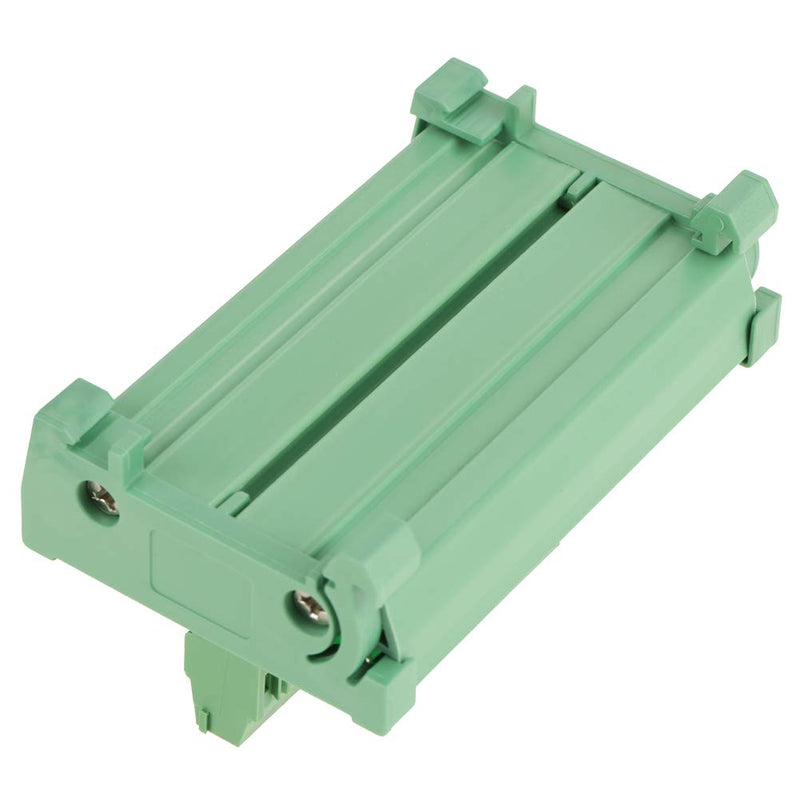 12 position power distribution fuse module board interface card for DIN rail mounting