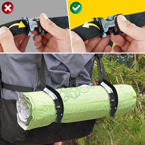 1"×2FT Lashing Strap+Drill Holder