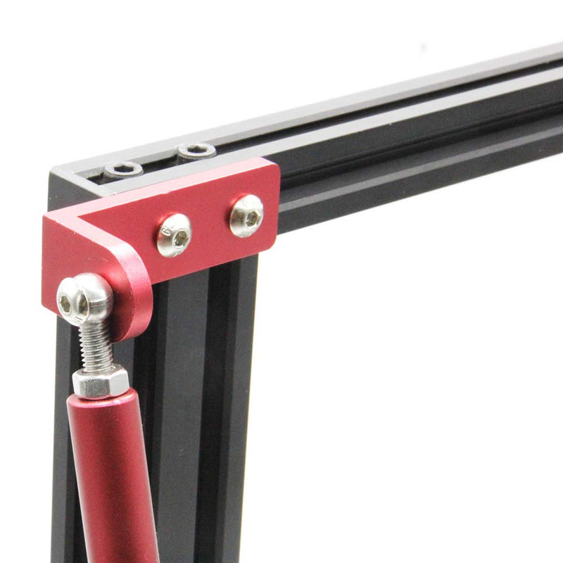 Upgrade Red Supporting Rod Set for Creality 3D Printer Ender 3/Ender 3 pro/Ender 3 V2 (220x220x250 mm) 365mm
