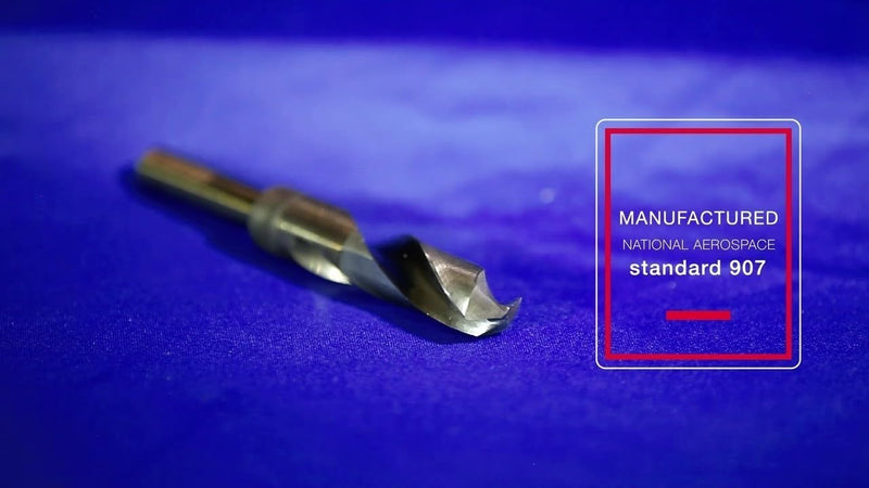Drill America - DWDCO5/8 5/8" Reduced Shank Cobalt Drill Bit with 1/2" Shank, DWDCO Series 5/8"