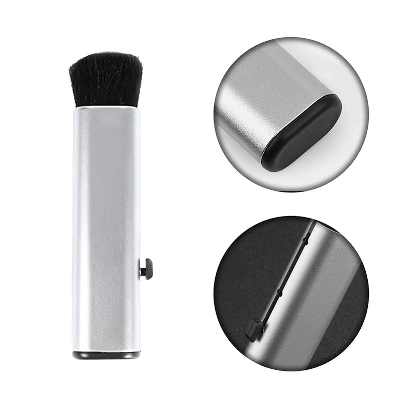 2 Pcs Retractable Keyboard Cleaning Brush Computer Cleaning Tool Dust Cleaning Removal Brush for Computer Keyboard Desktop Table