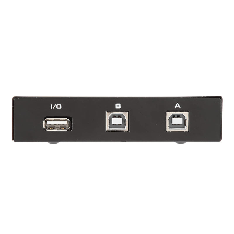 ASHATA USB 2.0 Peripheral Sharing Switch,2/4 Port USB 2.0 Manual Sharing Switch Switcher Box for PC Printer Scanner,USB Sharing Switch for 98/Me/2000/XP, for / 10 Systems(2