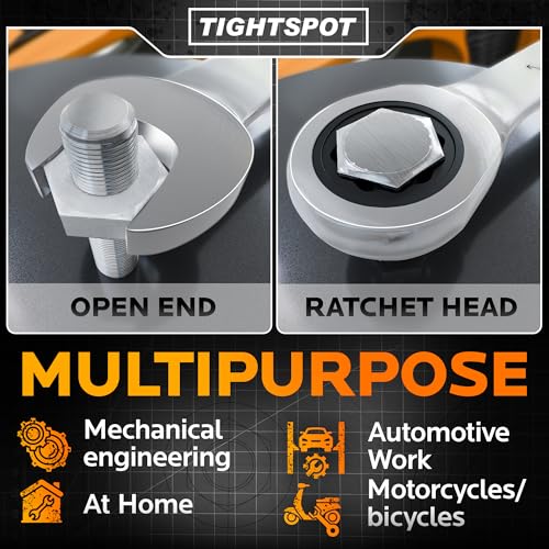 TIGHTSPOT 1-1/16 Inch Combo Ratchet Wrench - Hardened, Tight-Spot Tool 1 1/16 Inch/SAE