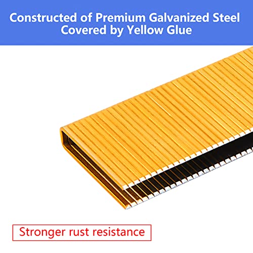 18 Gauge 1/4" Narrow Crown Staples 5/8 Inch Leg,5000-Pack 5/8"--5000 PCS
