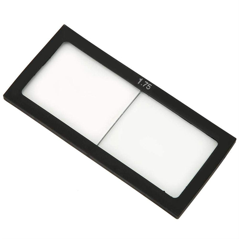 Fafeicy 1.75 Diopter Welding Glass Magnifying Glass Lens for Welding Helmet 5cm x 4cm 3mm Thickness with Eye Protection