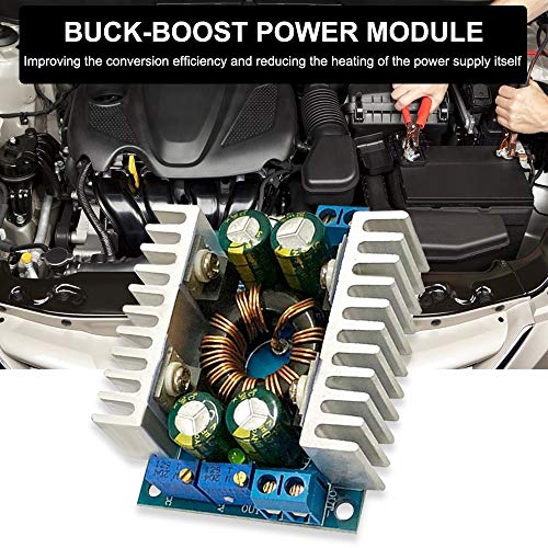 Power Supply Module, DC-DC 8A Buck Boost Power Module 5V-30V to 1.25V-30V Adjustable Charging Converter