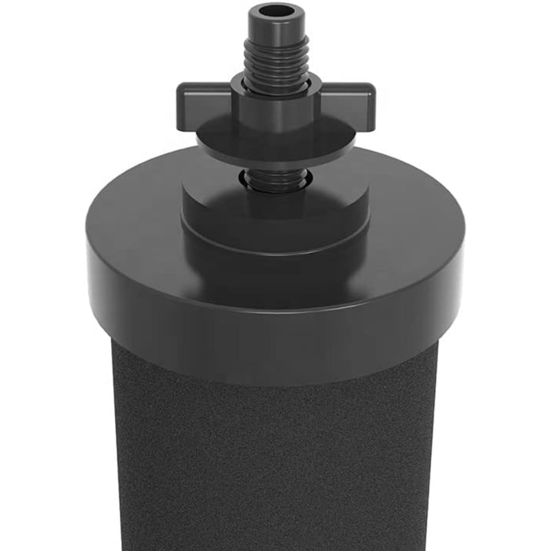 Nispira Premium Water Filter Black Element Cartridge Compatible with Berkey Countertop Water Purification System. Compared to Part BB9. 2 Filters Two Elements