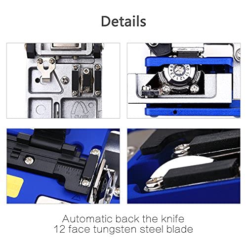 FC-6S Fiber Optic Hatchet Stripping Tool for Sumitomo with 36000 Columns and Coating Diameter: 250µm - 900µm, 12 Positions, Cold Joining Tool, Fiber Equipment Used in FTTH