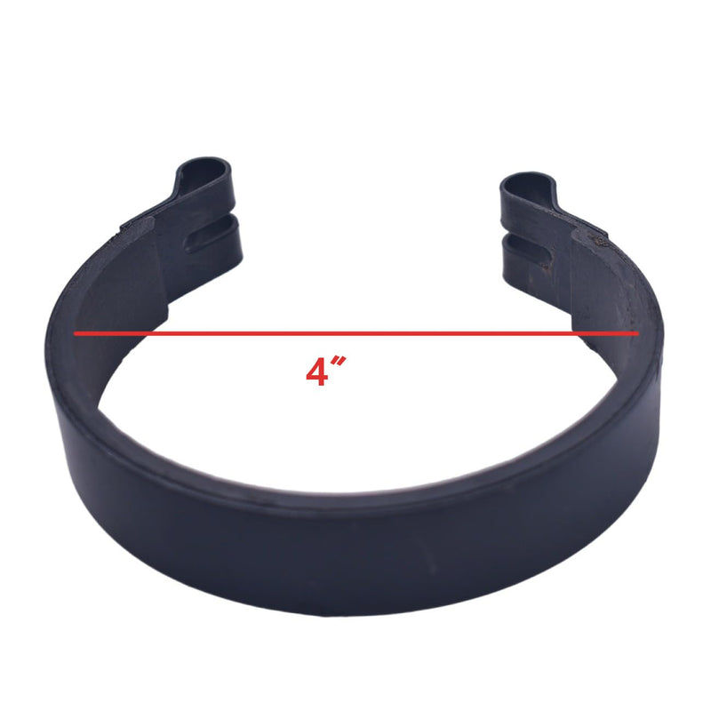 Go Kart Mini Bike 4" Brake Band With Pin for 4" Drum fits Go Cart ATV Mini Bike Brake Drum 1PCS Black