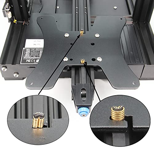 2GT Belt Clamp, Copper Buckle, Durable Wire Cable Connector, 3D Printer Belt Crimps Ends fits for 6mm 3D Printer Belt,20pcs/Pack (Belt Clamp-20pcs) Belt Clamp-20pcs