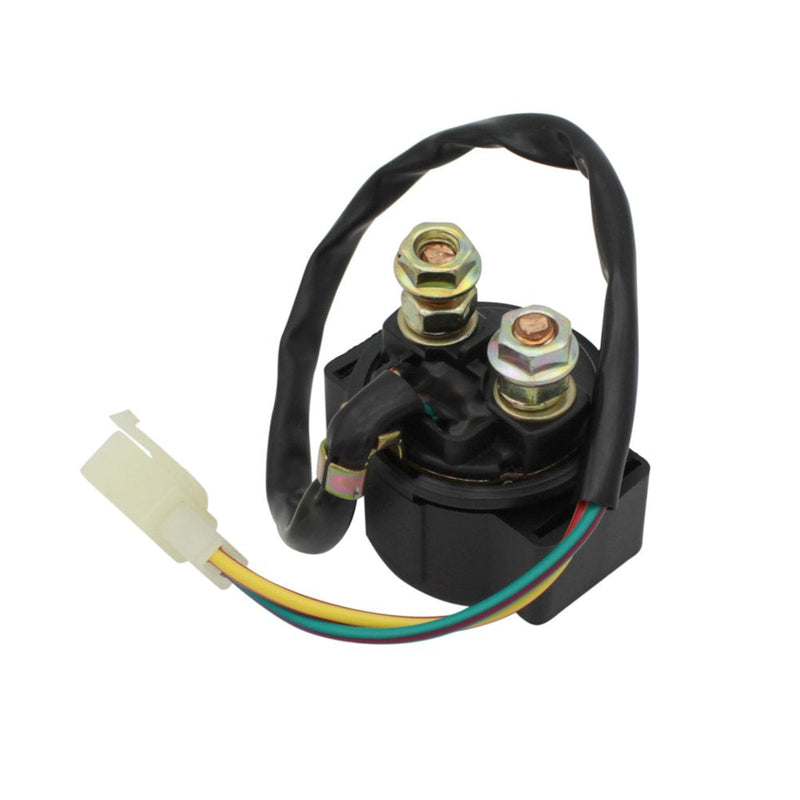 Cyleto GY6 Starter Solenoid Relay for 4-Stroke 110cc 125cc 150cc 50cc 200cc 250cc 70cc 90cc ATV Dirt Bikes Scooters Taotao Go Kart Dne Buggys Quad 4 Wheelers Pit Bike Moped Roketa SSR Sunl Coolster No protective cover