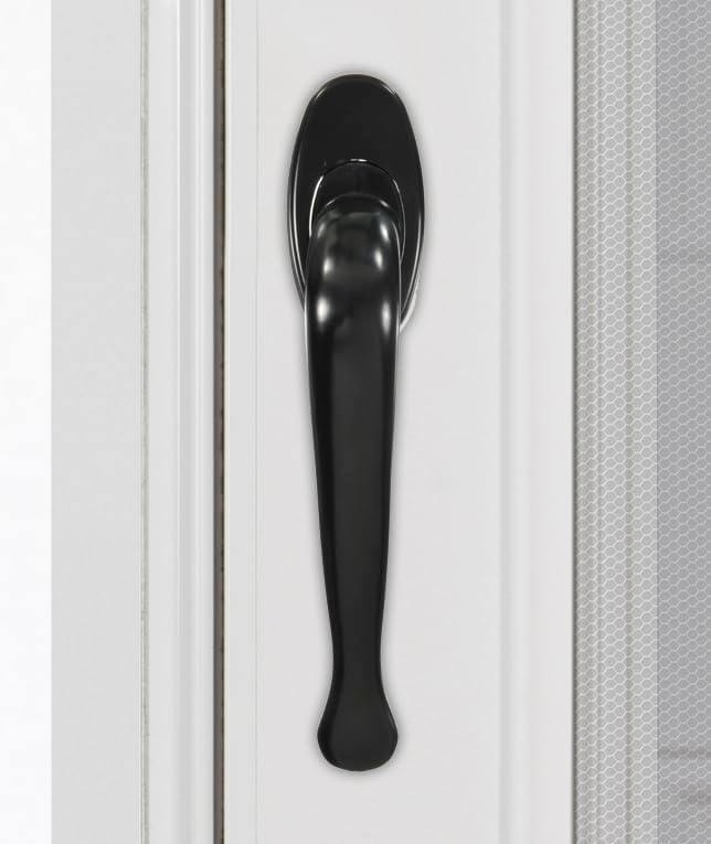 Wright Products - Villa Pull Handle for Screen and Storm Doors, Black