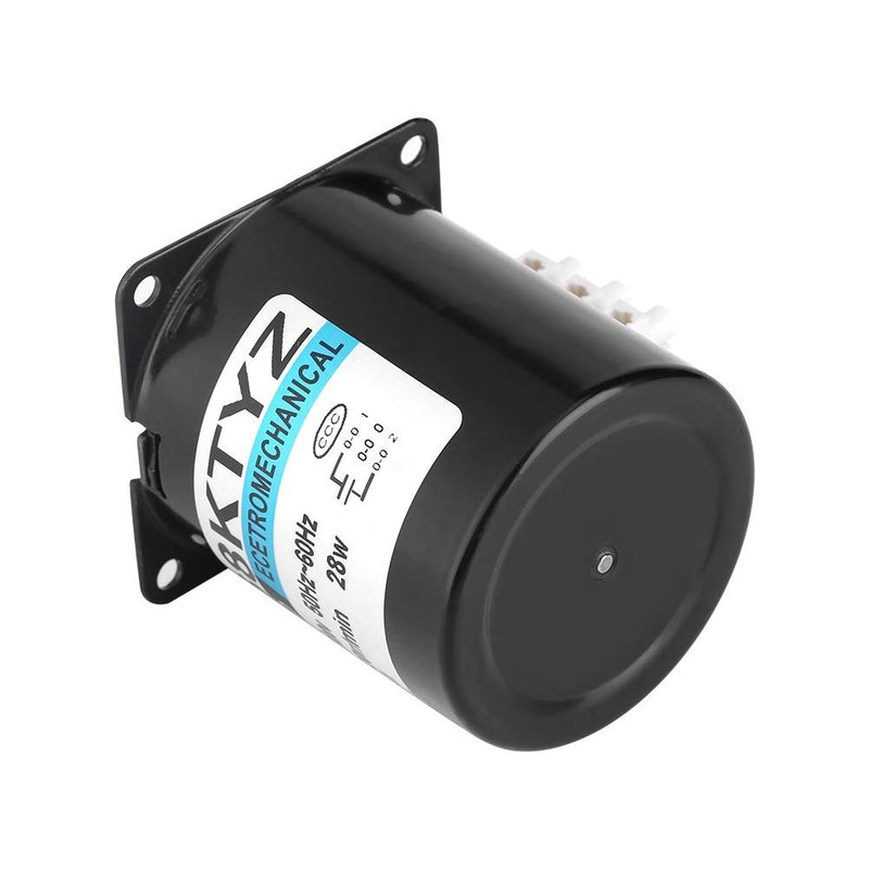 Nikou Synchronous Motor, 68KTYZ AC220V 28W Permanent Magnet Synchronous Gear Motor CW/CCW 20rpm (Size: 20r/min)