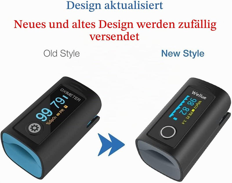 ViATOM Pulse Oximeter Oxygen Saturation Meter Finger with Alarm Blood Oxygen Meter Finger for Sp-O2 and Heart Rate Monitor Carry Bag & Lanyard