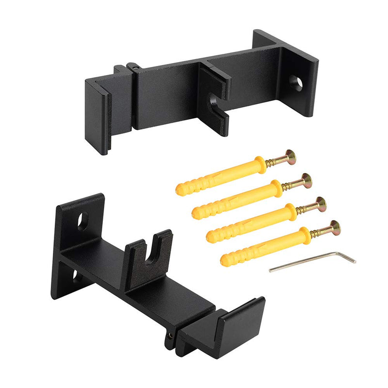 Adjustable Soundbar Wall Mount, Universal Sound Bar Bracket for Mounting Under TV, Compatible with SONOS Samsung LG VIZIO Bose ROKU Soundbar, Black