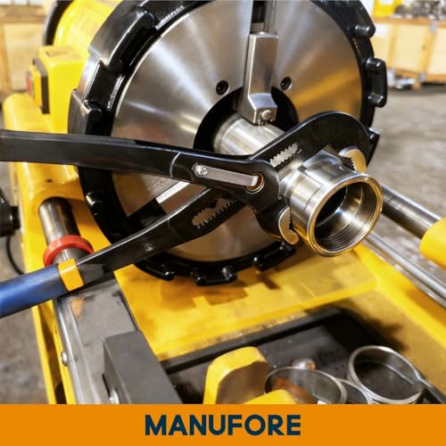 MANUFORE Water Pump Pliers, 7/10/12 Inch Tongue and Groove Pliers Set 7-10-12 in