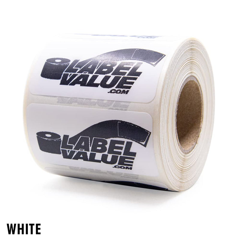 LabelValue.com | Custom Printed 2" x 1" Labels & Stickers, 1 Roll Per Pack
