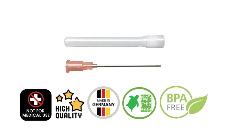 Set: 1, 2 or 3 syringes 5ml laboratory syringes liquid syringe hobby syringe with blunt needle/cannula for e-liquid aroma hobby and DIY (set 1x 5ml) set 1x 5ml