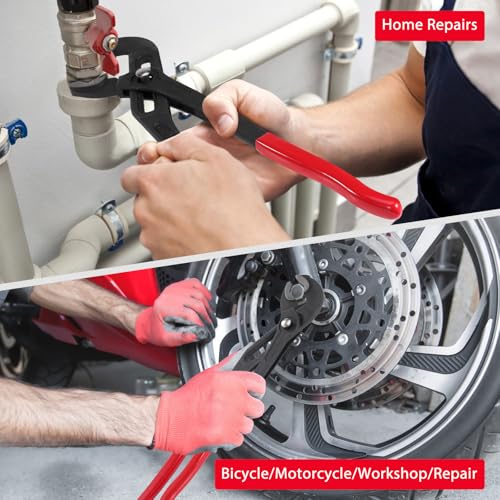 Water Pump Wrench for Home Repair 16 inch Slip Pliers Comfortable Handle Pliers Hand Tools
