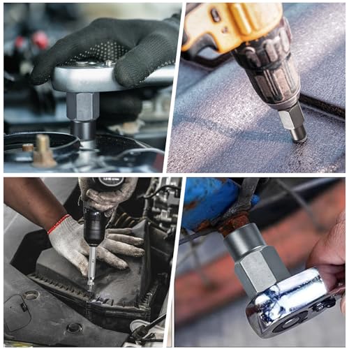 Bolt Extractor Set, 21PCS Easy Out Bolt Extractor Kit, 3/8" Drive Impact Stripped Bolt Remover Extractor Socket Set Tool for Rusted, Rounded, Damaged Nuts