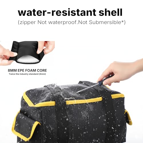 Carry Bag for DEWALT 20V MAX 6-1/2-Inch Circular Saw, Black&Yellow