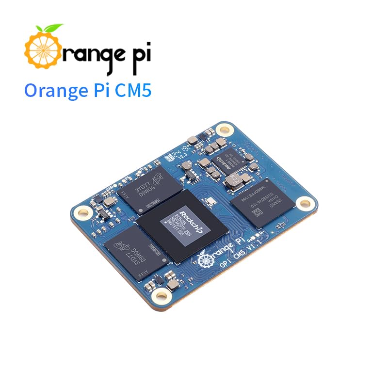 Orange Pi CM5 Core Board 4GB/8GB/16GB LPDDR4/4x Rockchip RK3588S with 32GB eMMC, Orange Pi CM5 Single Board Computer Run Linux/Ubuntu/Debian/Android OS (4GB)