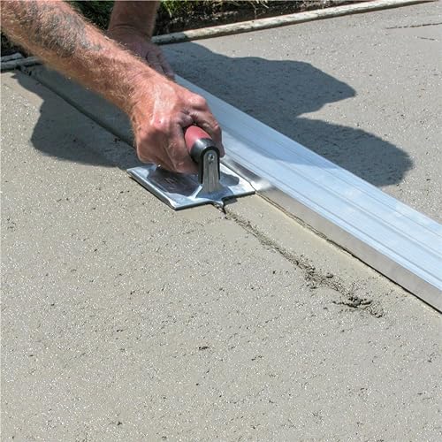 MARSHALLTOWN Zinc Concrete Groover, 6 x 4 3/8 Inch, Assembled in the USA 1/2x2/5x1/4 Inch
