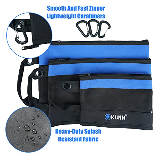 KUNN Power Tool Holster Cordless Drill Holster & Small Tool Bag with Zipper