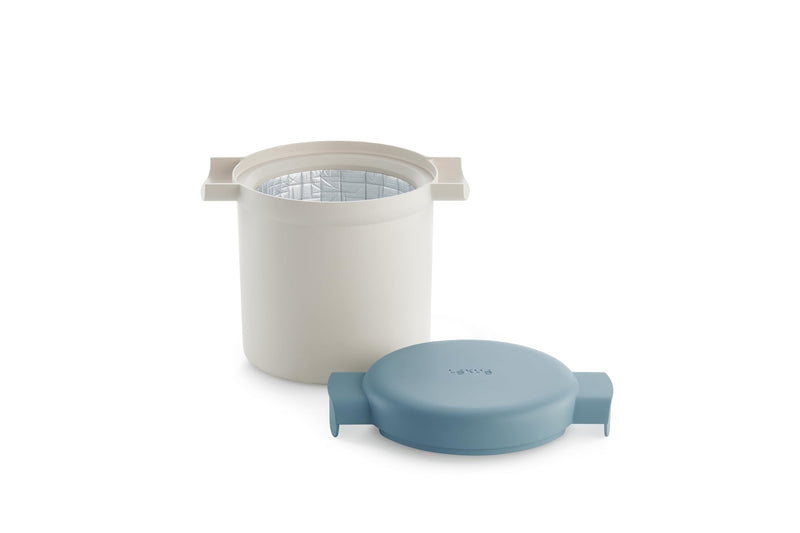 Lékué Kefir & Yogurt Maker | All-In-One Kit - Heat the Milk, Ferment, Filter & Preserve with No Electricity Needed | Easy to Use with Recipes Included like Matcha Yogurt | Healthy Natural Probiotics